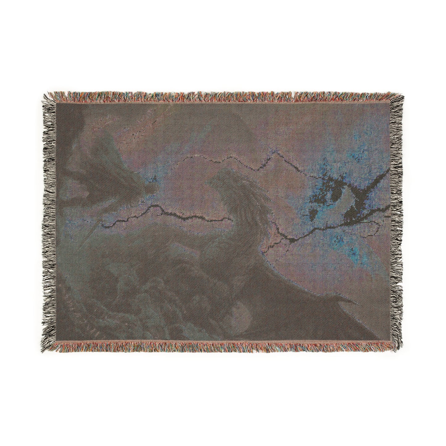 Fantasy-Themed Woven Blanket, Cozy Home Decor, Gift for Dragon Lovers, Unique Wall Art, Throw Blanket for All Occasions