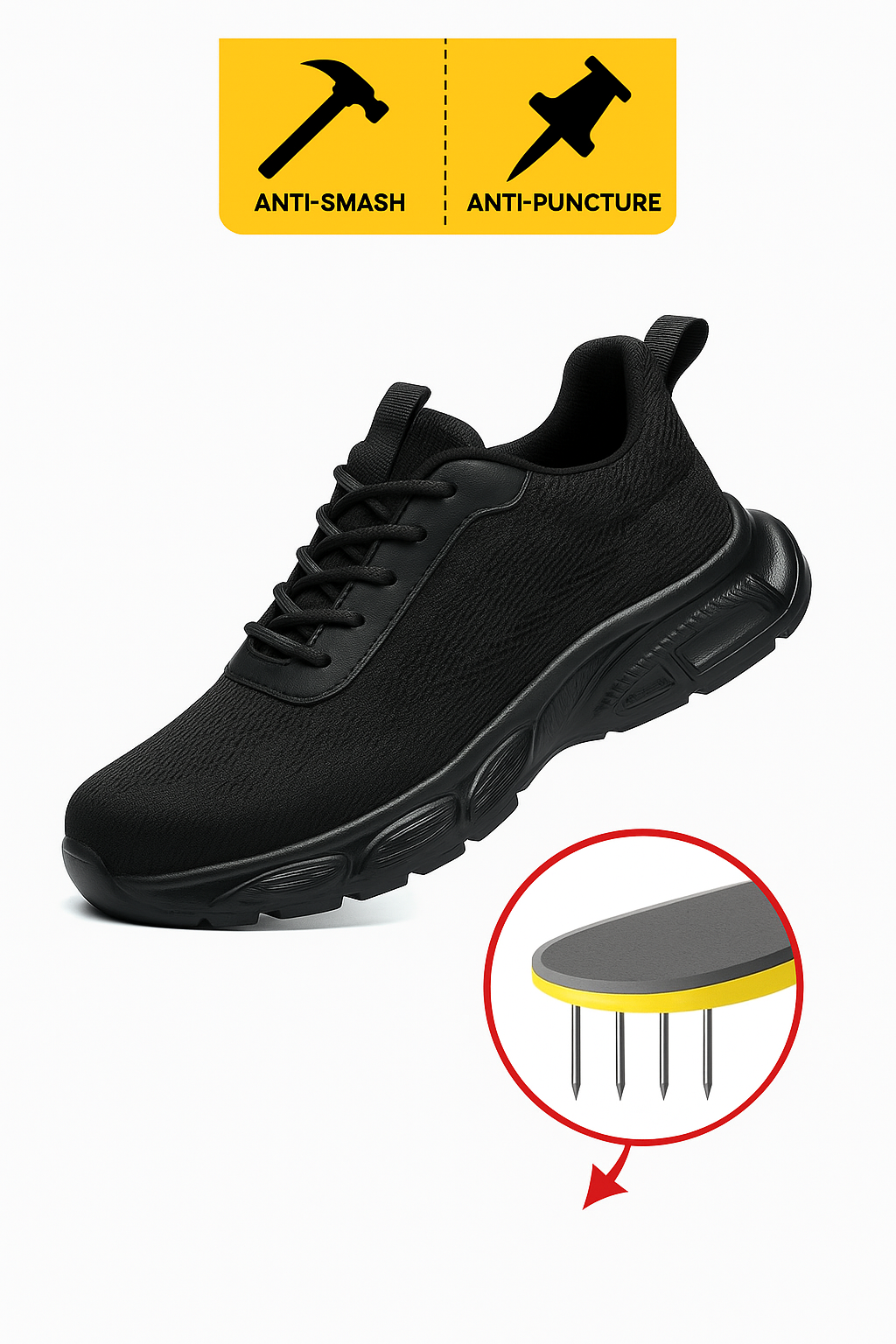 EverydayGuard™ Site-to-Street Safety Sneakers (Unisex)
