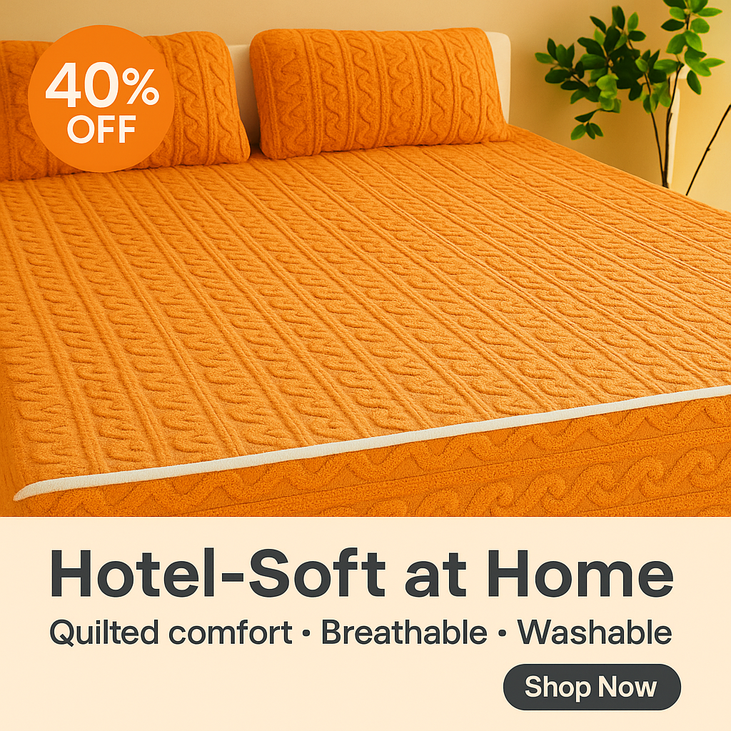 Cozy Velvet Winter Bedspread