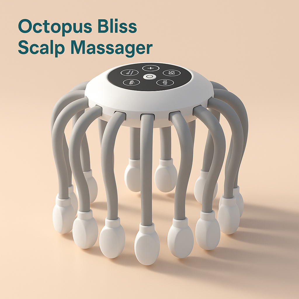 Octopus Bliss Scalp Massager