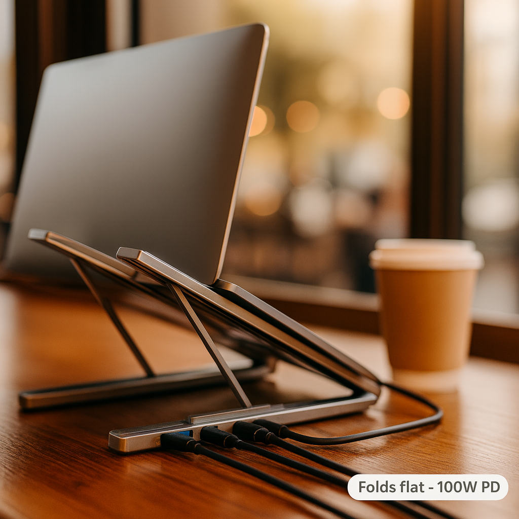 LiftDock™ 8-in-1 USB-C Stand Hub