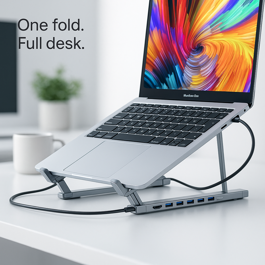 LiftDock™ 8-in-1 USB-C Stand Hub