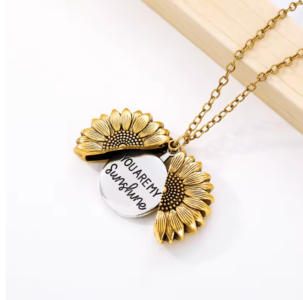 Radiant Sunflower Pendant