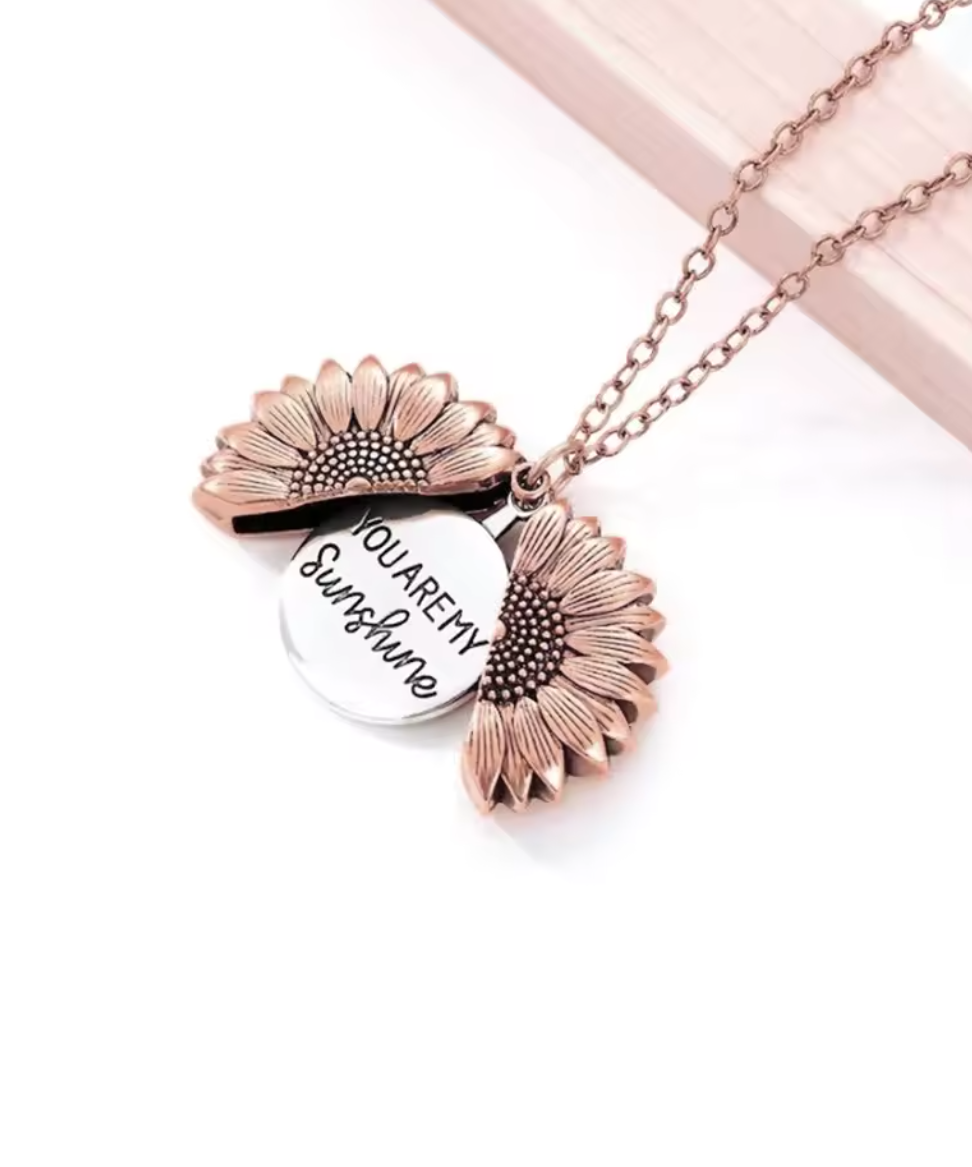 Radiant Sunflower Pendant