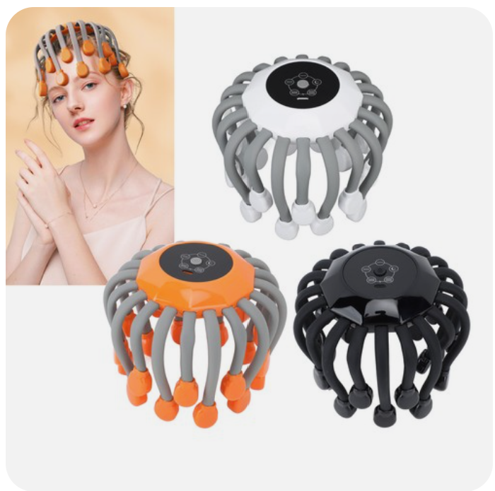 Octopus Bliss Scalp Massager