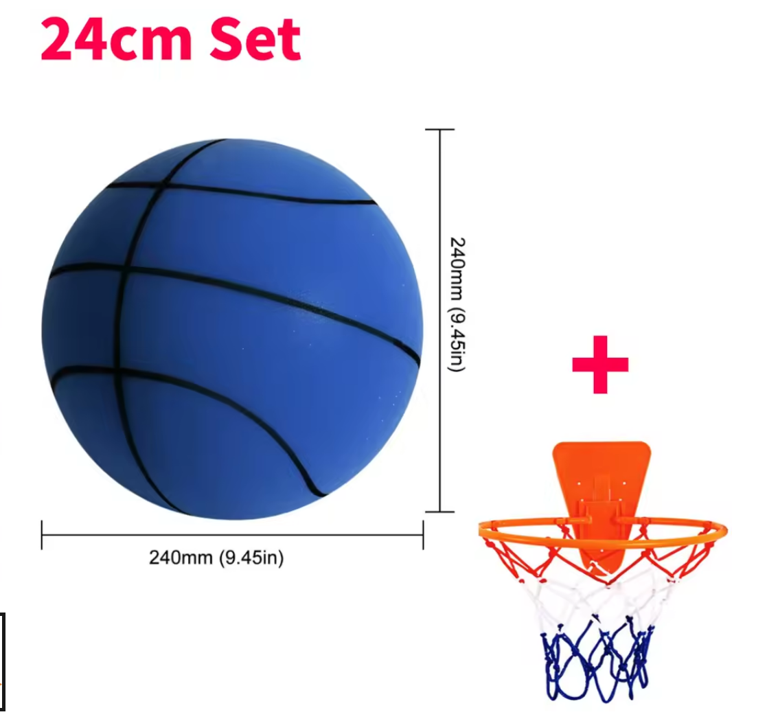 HushHoop™ – The Silent Indoor Basketball