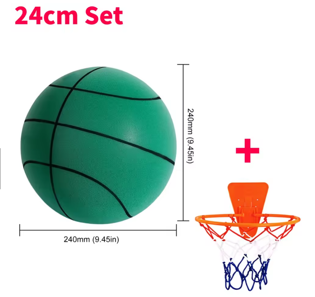 HushHoop™ – The Silent Indoor Basketball