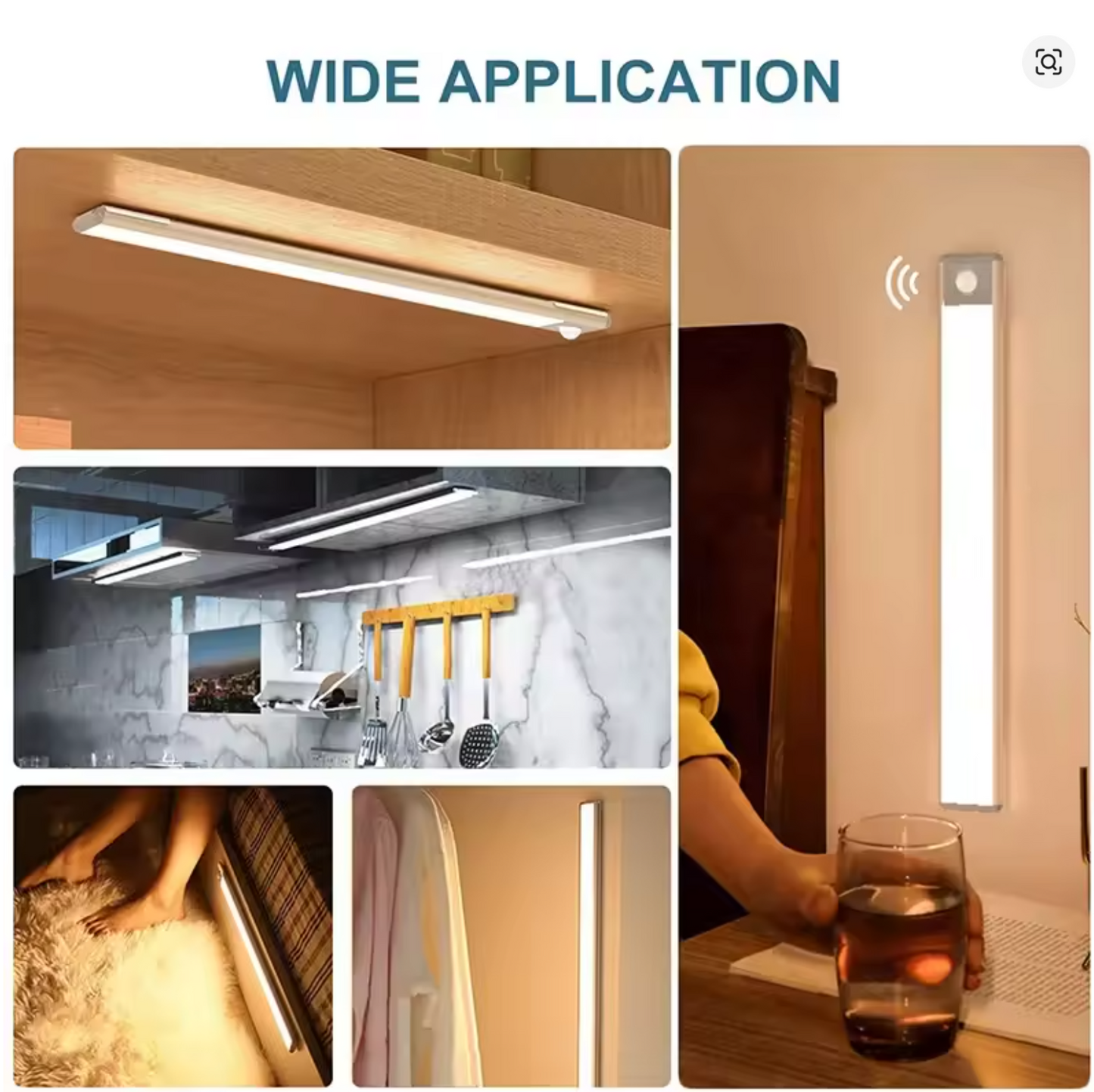 Wireless Motion Sensor Cabinet Lights