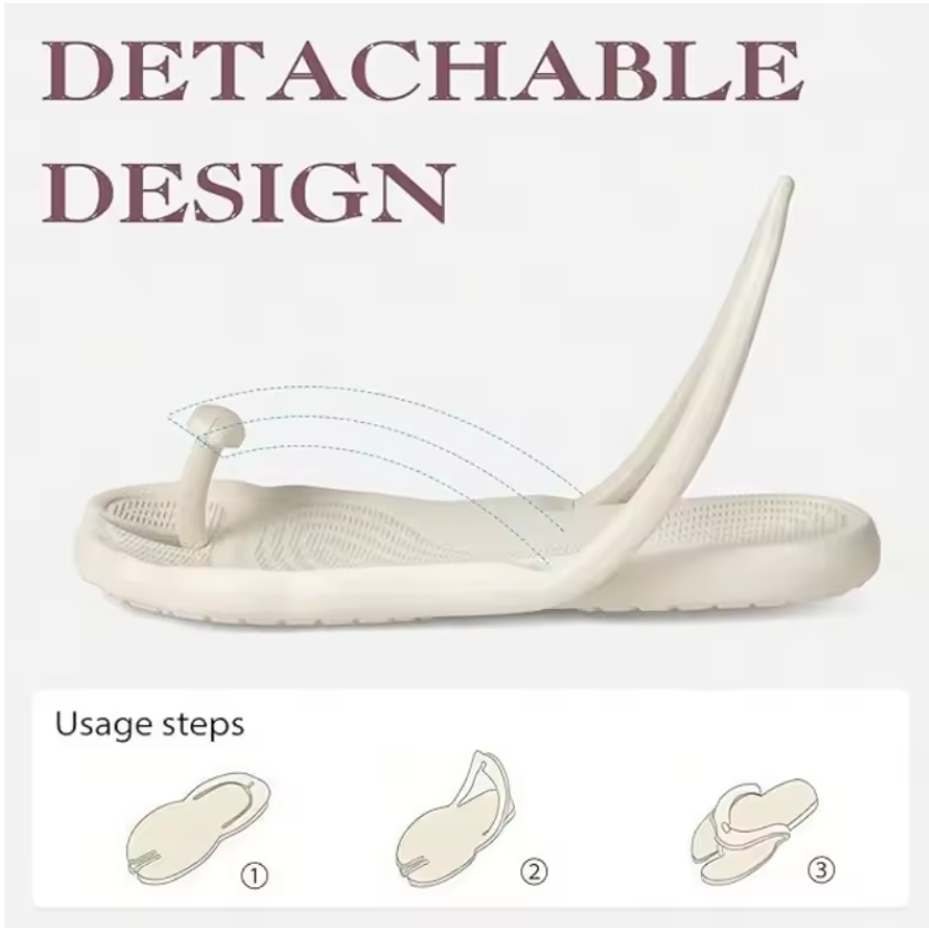 Packable Travel Flip Slide Sandals