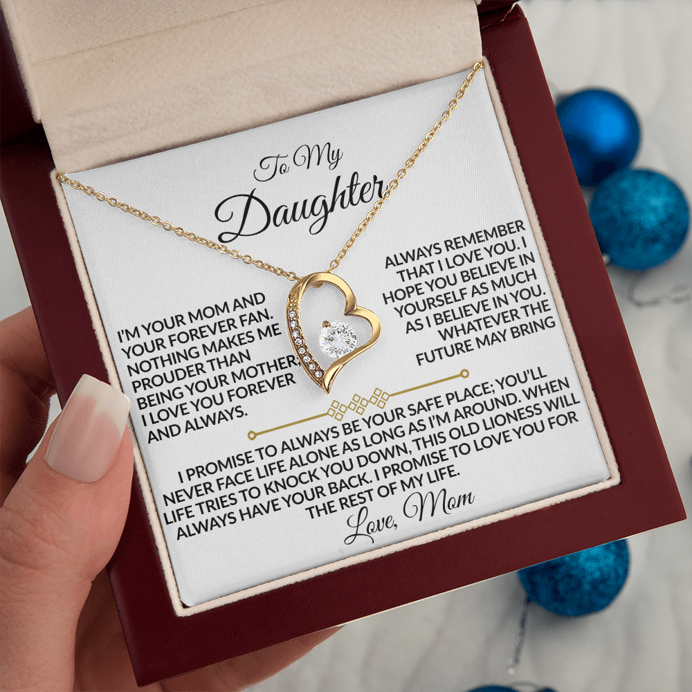 For the Daughter Who Has My Heart, From Mom