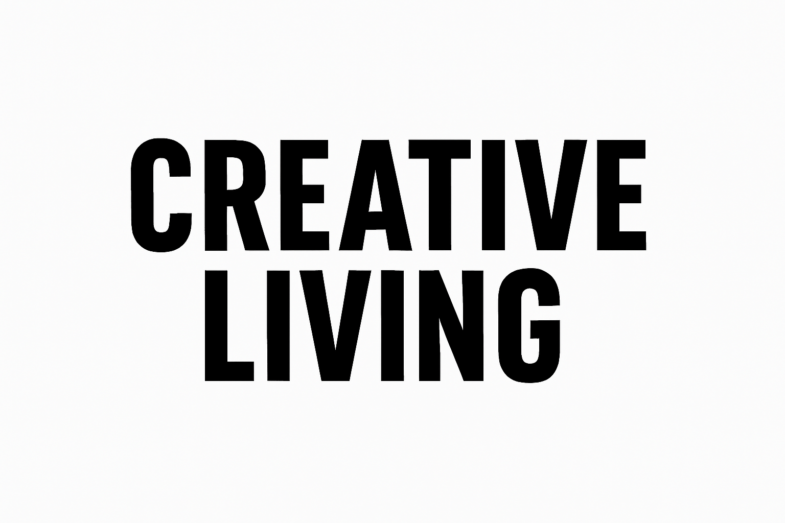 Creative Living Logo - Larger Text