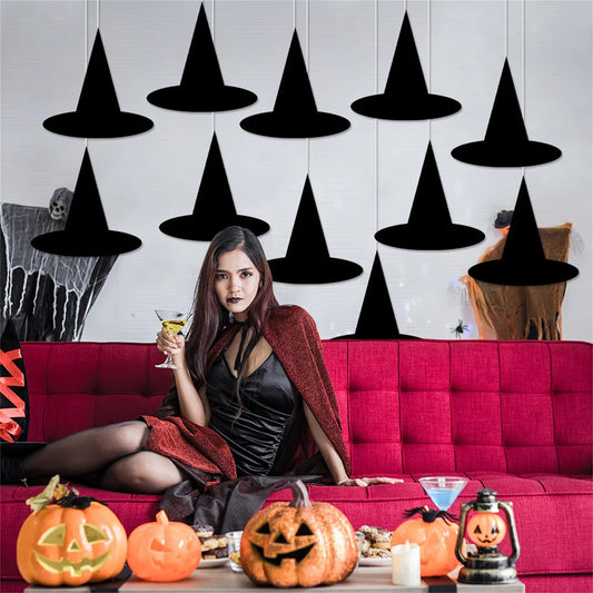 Floating Witch Hat Decor