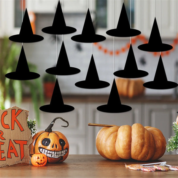 Floating Witch Hat Decor