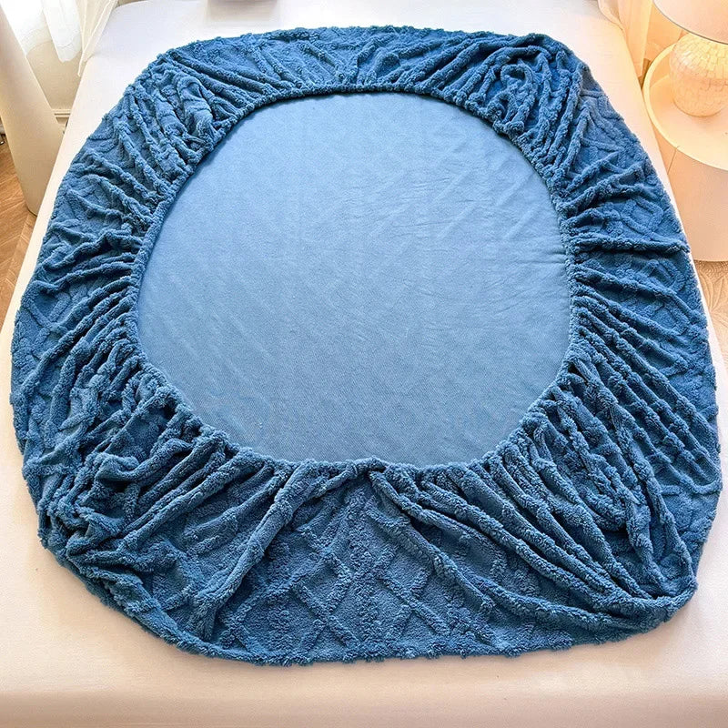 Cozy Velvet Winter Bedspread