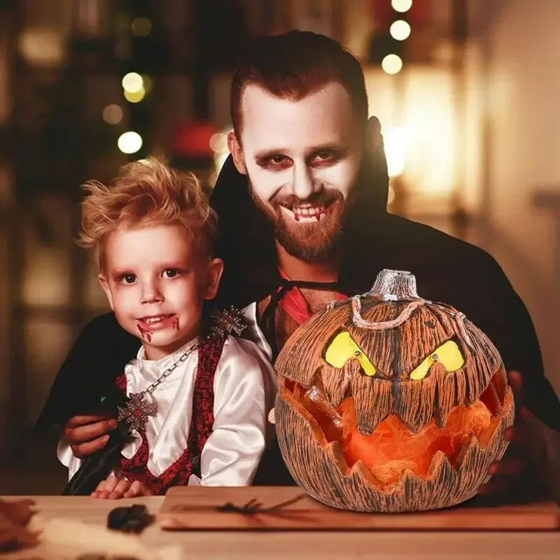Glowing Pumpkin Lantern