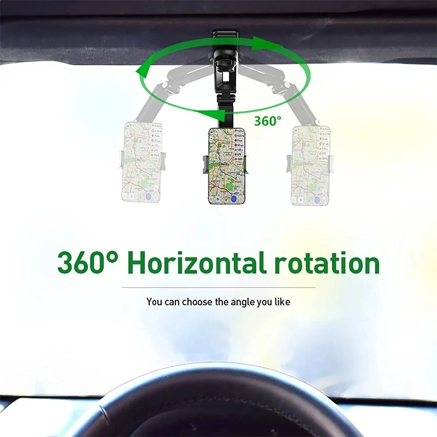 GripMaster™ Car Phone Clip