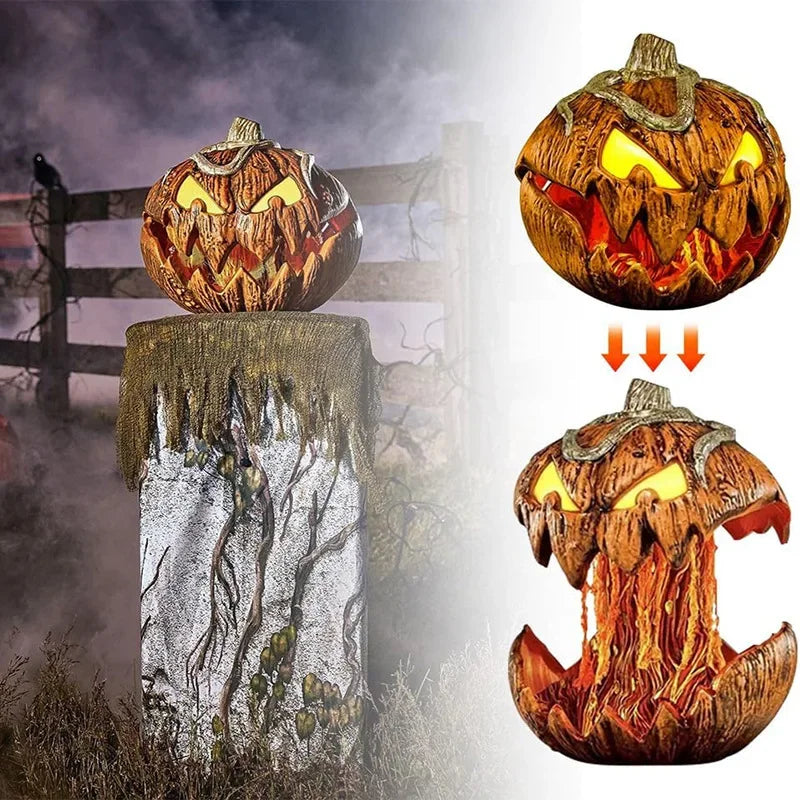 Glowing Pumpkin Lantern