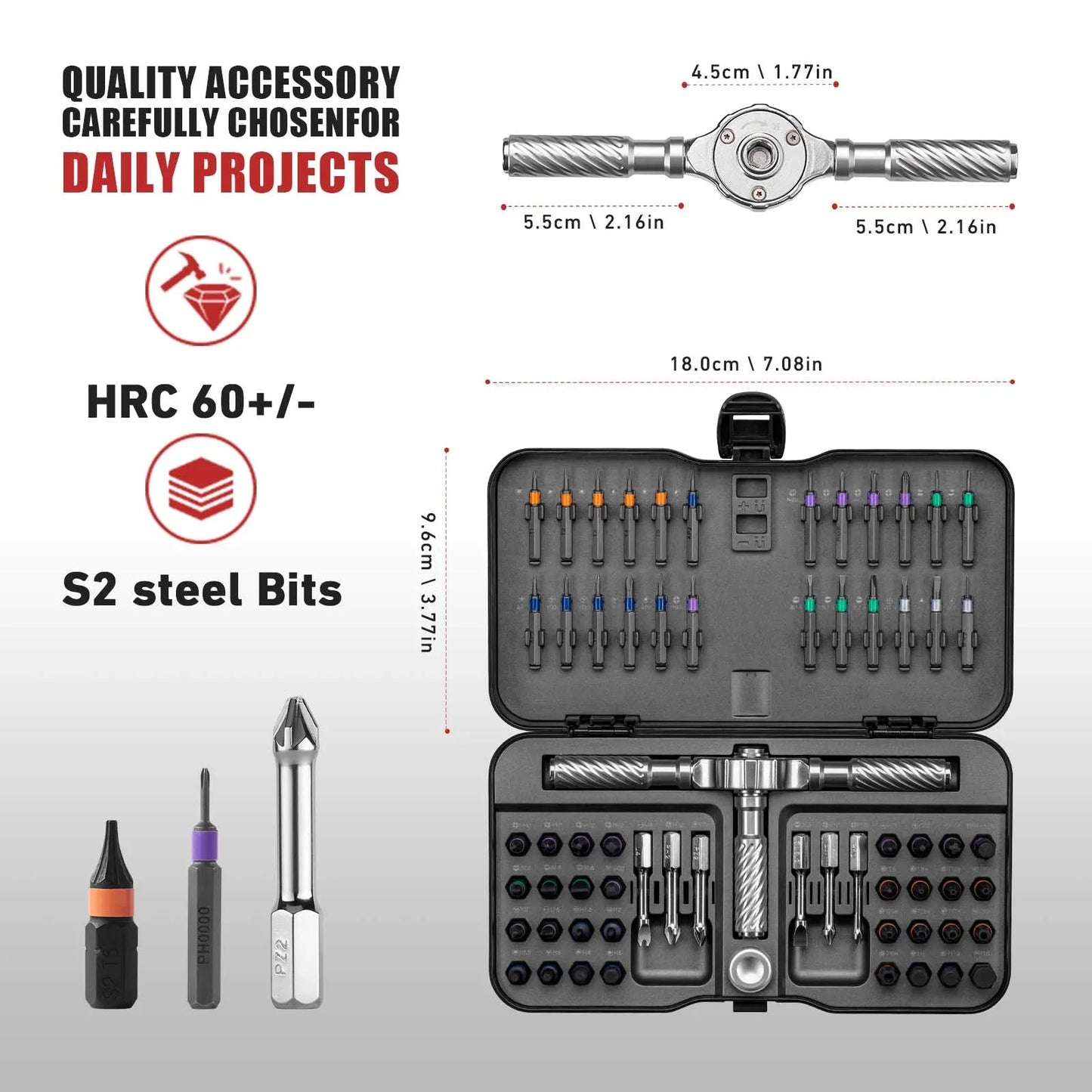 Magic Grip Screwdriver Set