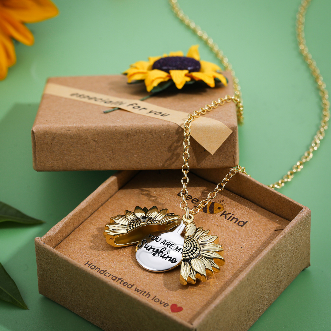 Radiant Sunflower Pendant