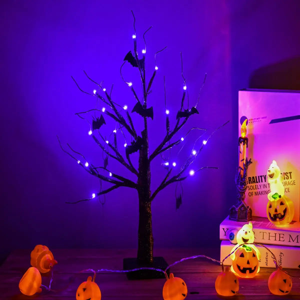 Spooky Halloween LED Tree