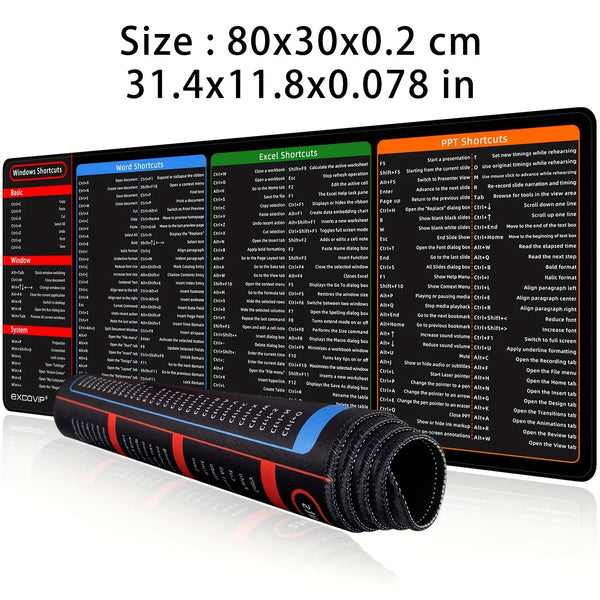 Windows & Word Shortcut Mouse Pad