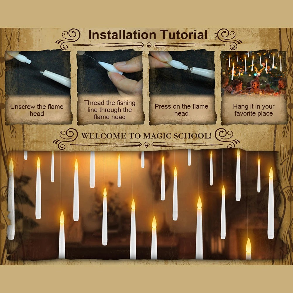EnchantGlow™ Floating Candle Set