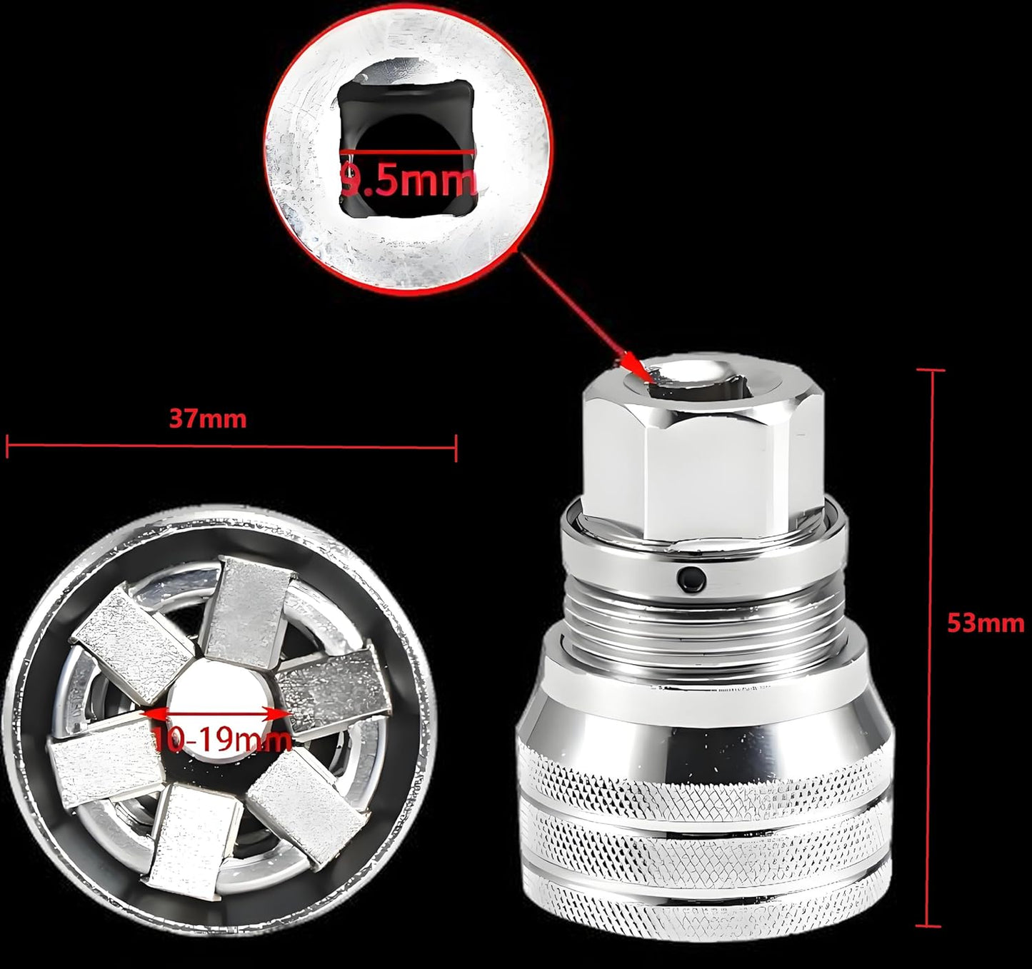 Universal Grip Socket Tool