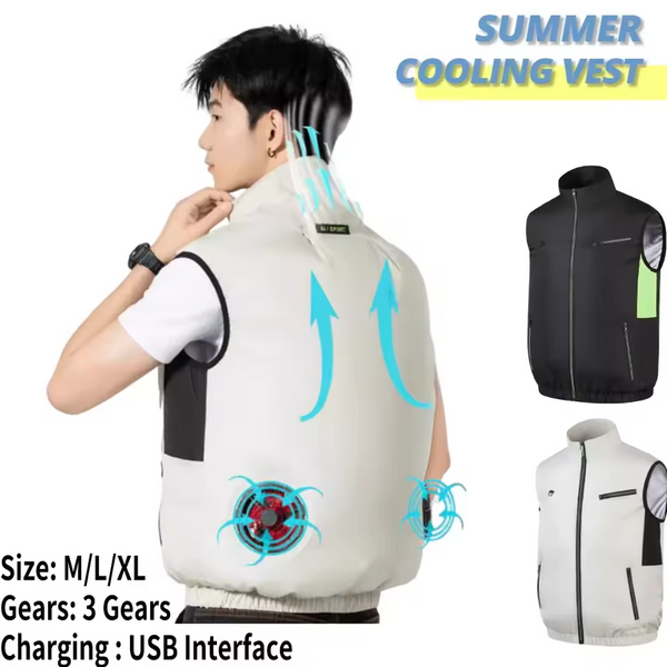 Cool Breeze Fan Vest