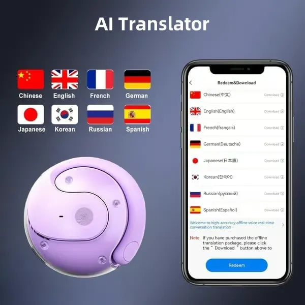 Smart Translator Earbuds