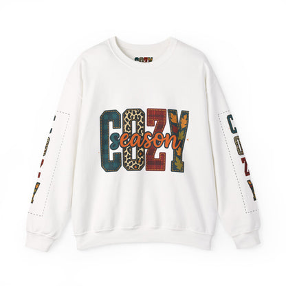 Cozy Season Crewneck Sweatshirt | Unisex, Fall Fashion, Holiday Gift, Comfortable Wear, Casual Chic