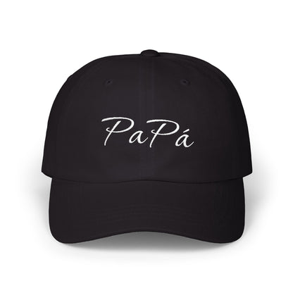 PaPa Script Dad Cap | Low-Profile Cotton Hat, Everyday Cap