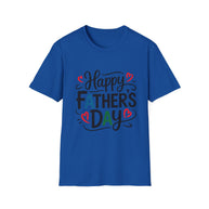 Camiseta ligera del Día del Padre con texto manuscrito