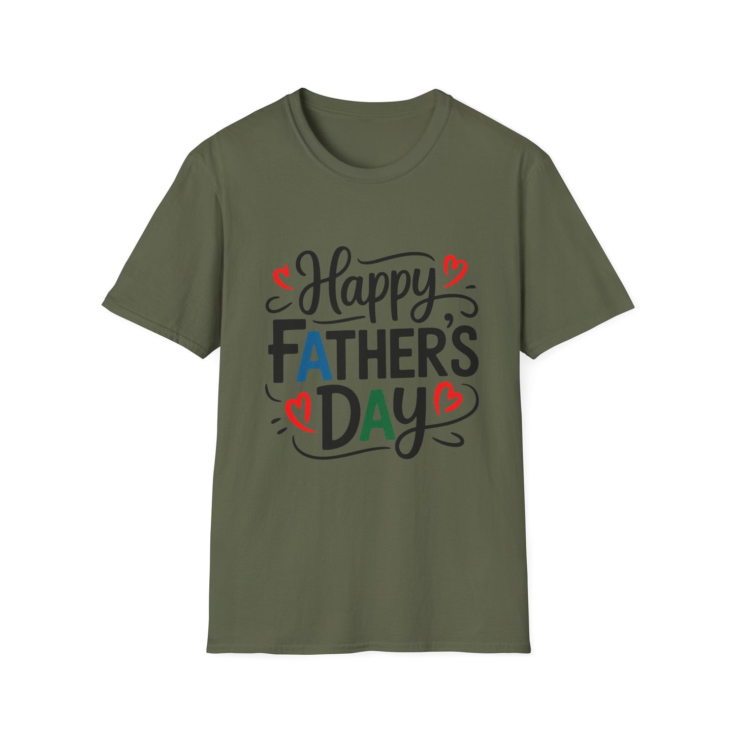 Happy Father’s Day Handwritten Tee — Lightweight Dad T-Shirt