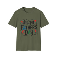 Camiseta ligera del Día del Padre con texto manuscrito