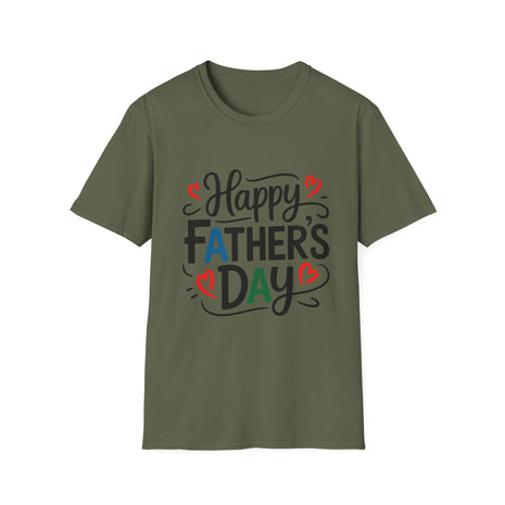 Happy Father’s Day Handwritten Tee — Lightweight Dad T-Shirt