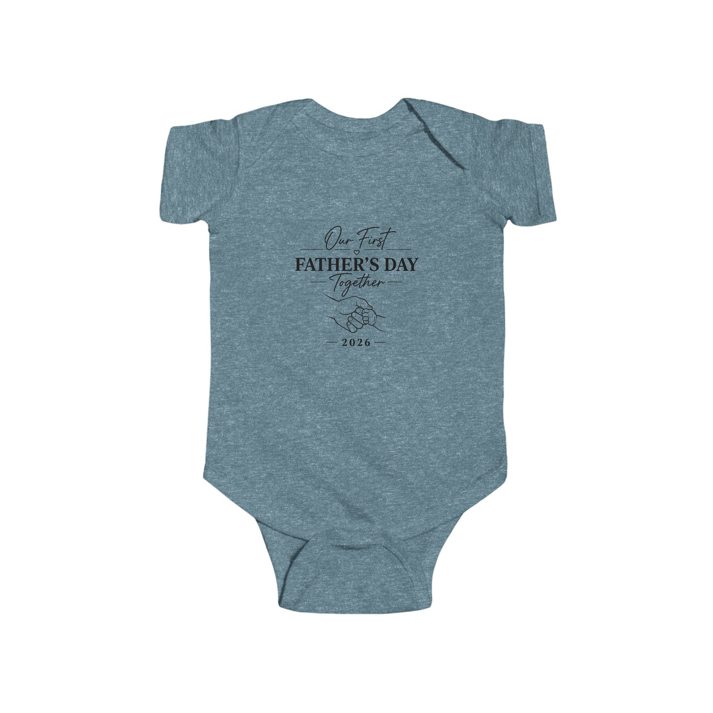 Custom Baby's Father's Day Matching Bodysuit