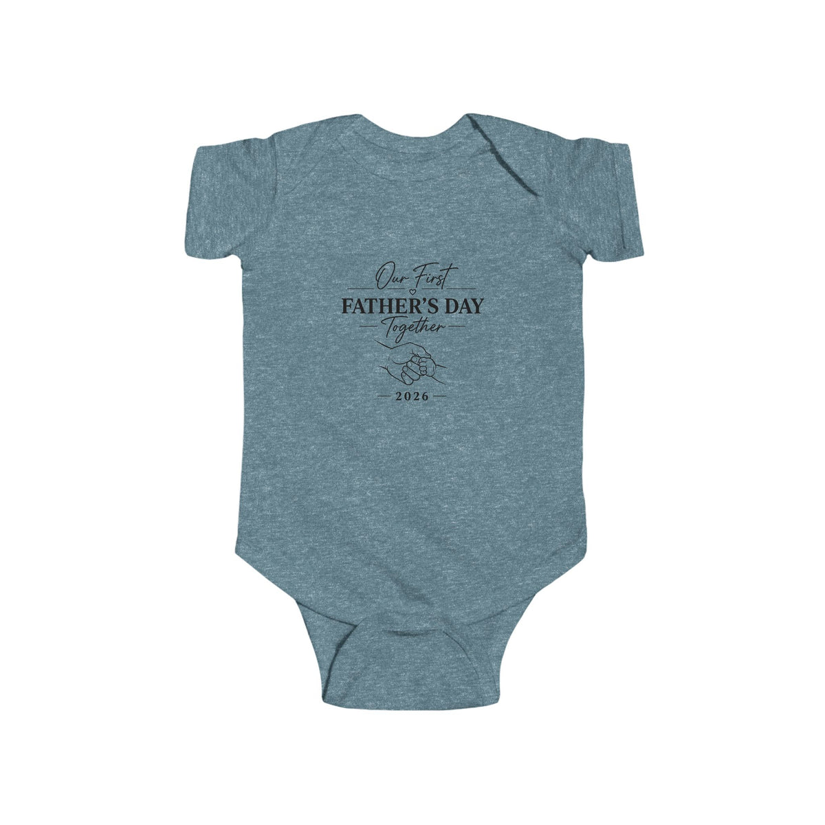 Custom Baby's Father's Day Matching Bodysuit