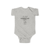 Custom Baby's Father's Day Matching Bodysuit