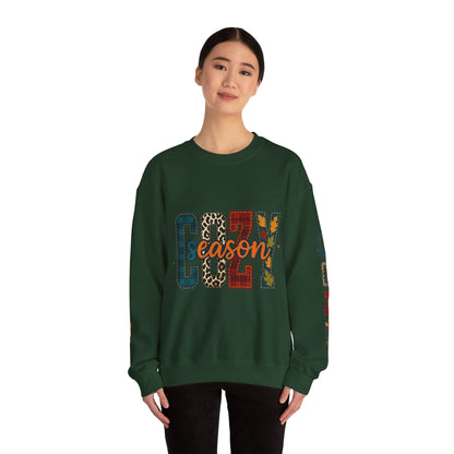 Cozy Season Crewneck Sweatshirt | Unisex, Fall Fashion, Holiday Gift, Comfortable Wear, Casual Chic