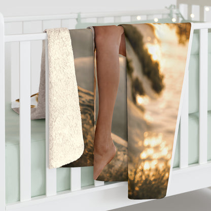 Hold This Moment Forever — Personalized Photo Sherpa Blanket