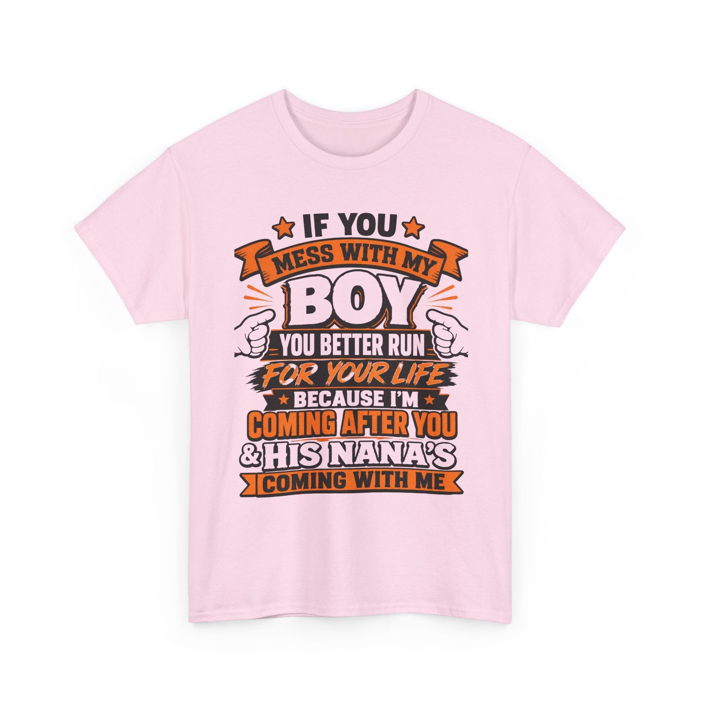 Mess With My Boy T-Shirt | Protective Mom Dad Shirt, Funny Graphic Tee