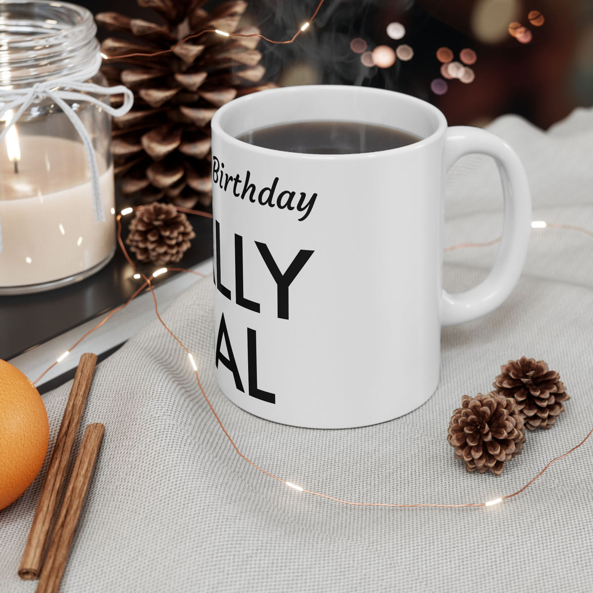 Celebratory 21st Birthday Mug - Finally Legal, Funny Gift for Birthdays, Custom Ceramic Coffee Cup, Unique Party Favors, Milestone [...]