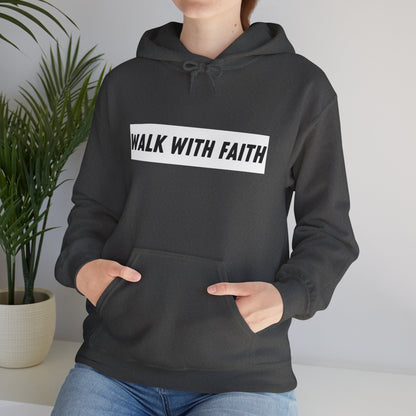 Walk With Faith Hoodie — Inspirational Christian Faith Pullover