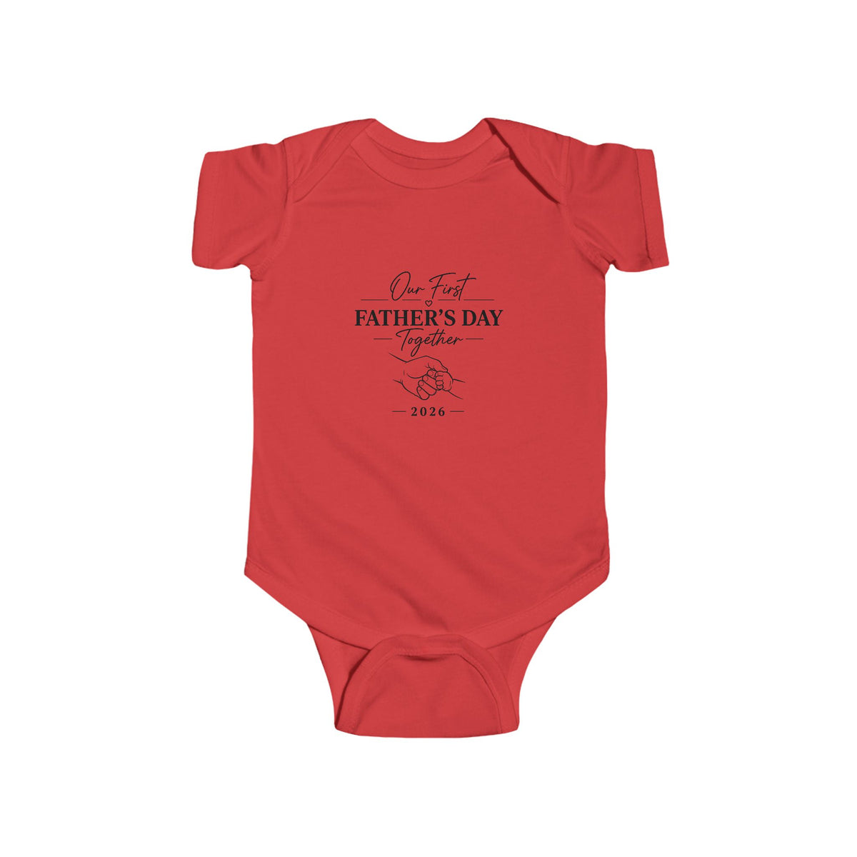 Custom Baby's Father's Day Matching Bodysuit