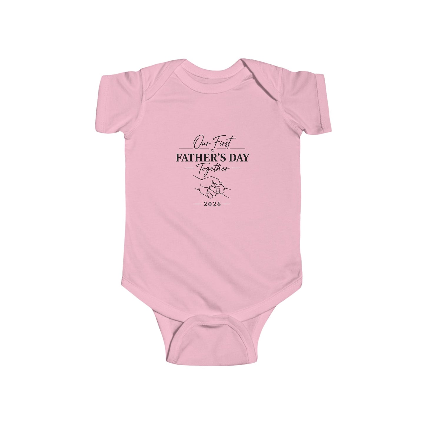 Custom Baby's Father's Day Matching Bodysuit