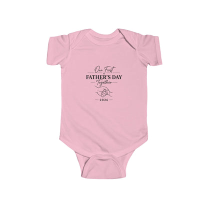 Custom Baby's Father's Day Matching Bodysuit