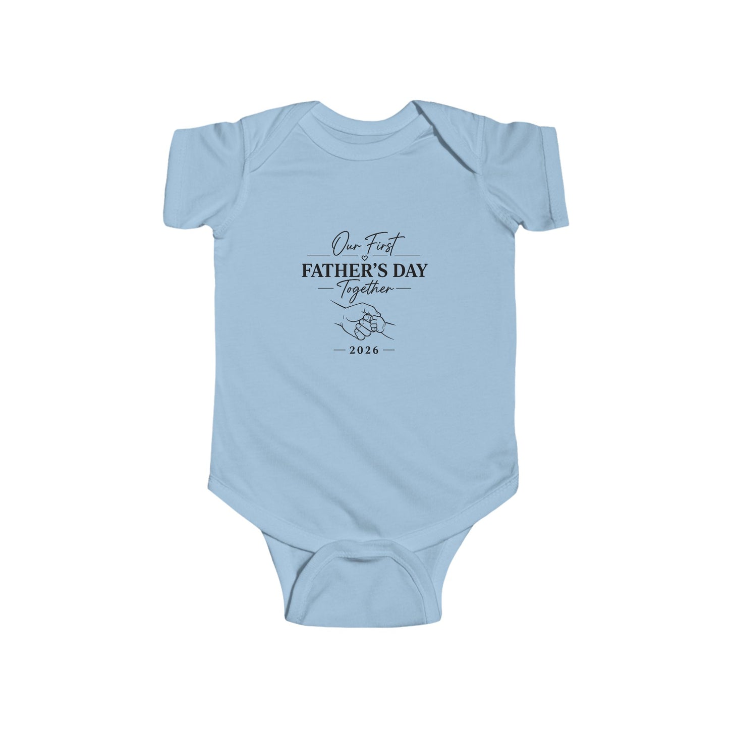 Custom Baby's Father's Day Matching Bodysuit