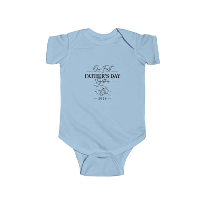 Custom Baby's Father's Day Matching Bodysuit