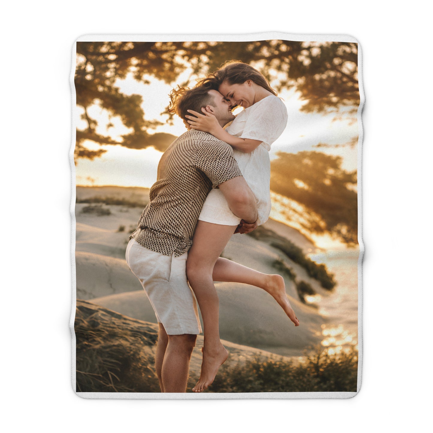 Hold This Moment Forever — Personalized Photo Sherpa Blanket