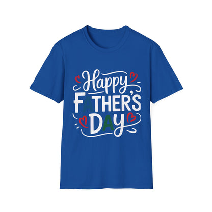 Happy Father's Day colorful lettering T-Shirt | Father's Day shirt